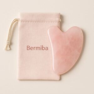 💗 Gua Sha Quartz Rose – Sculpte, Draine et Illumine