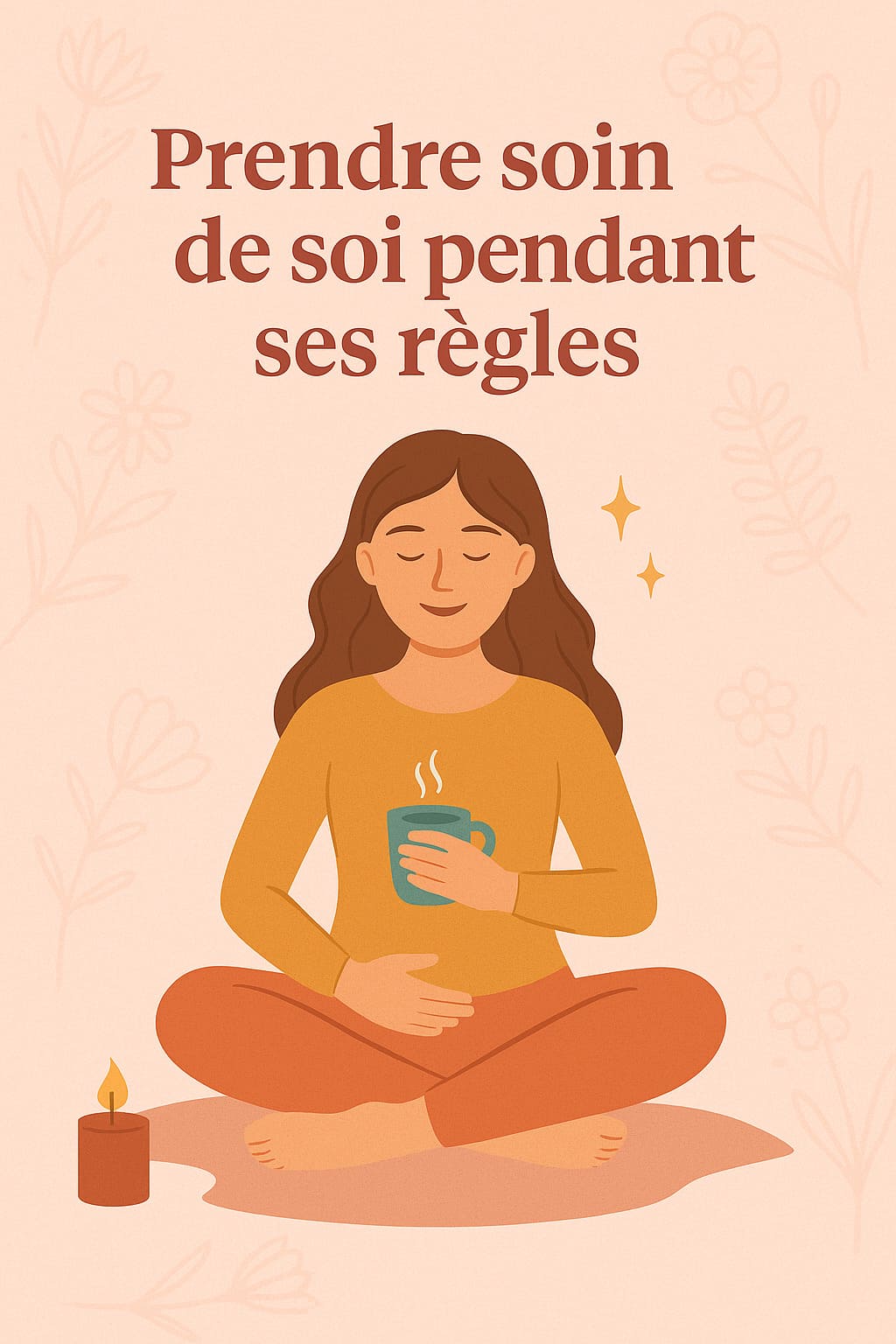Femme pratiquant le Gua Sha, rituel bien-être et reconnexion pendant le cycle féminin